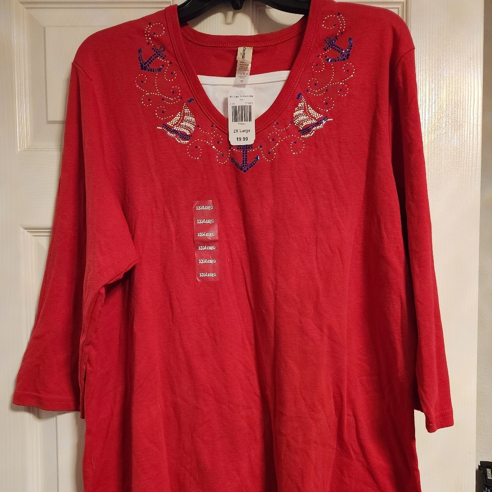 NWT 3 Shirt Bundle Beautifully detailed.